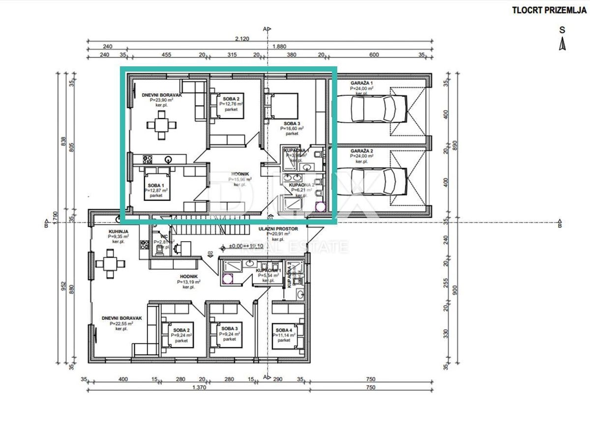 ISTRIA, MEDOLINO - Lussuoso appartamento con giardino, piscina e garage! Pronto per essere abitato - PERMESSO D'USO!
