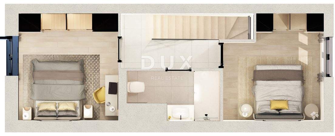 ISTRIA, PARENZO – MODERNO APPARTAMENTO SU DUE LIVELLI IN UNA ZONA TRANQUILLA VICINO AL MARE