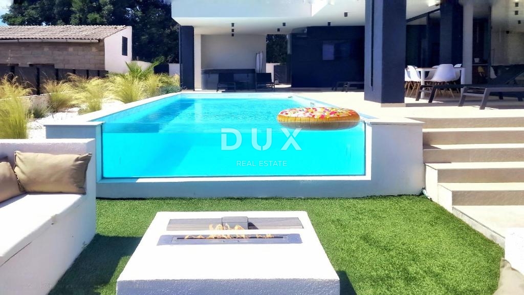 ZADAR, KOŽINO - Villa di lusso con vista mare! Riscaldamento a pavimento, pompa di calore, piscina...