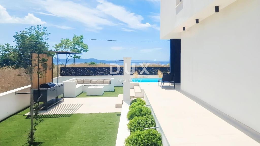 ZADAR, KOŽINO - Villa di lusso con vista mare! Riscaldamento a pavimento, pompa di calore, piscina...