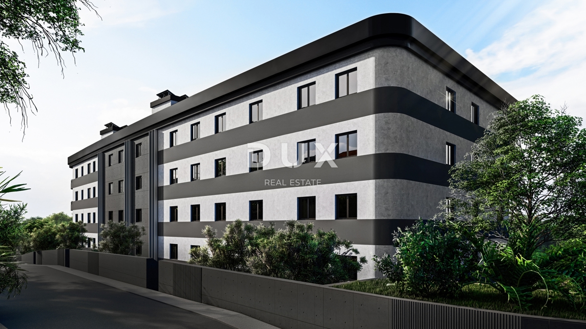 RIJEKA, KANTRIDA - Appartamento di 96 m2 in un lussuoso edificio di nuova costruzione a soli 250 metri dal mare con garage e vista panoramica sul mare
