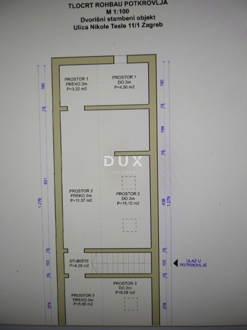 Casa Donji grad, Donji Grad, 100m2