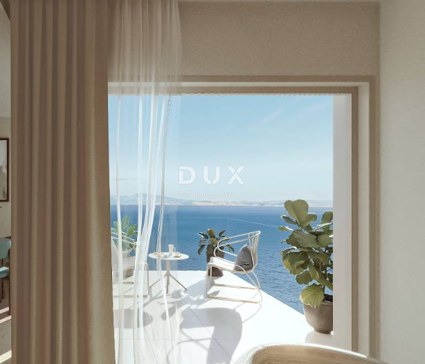 NOVI VINODOLSKI – Appartamento di 63 m² in un resort esclusivo, prima fila al mare con spiaggia privata