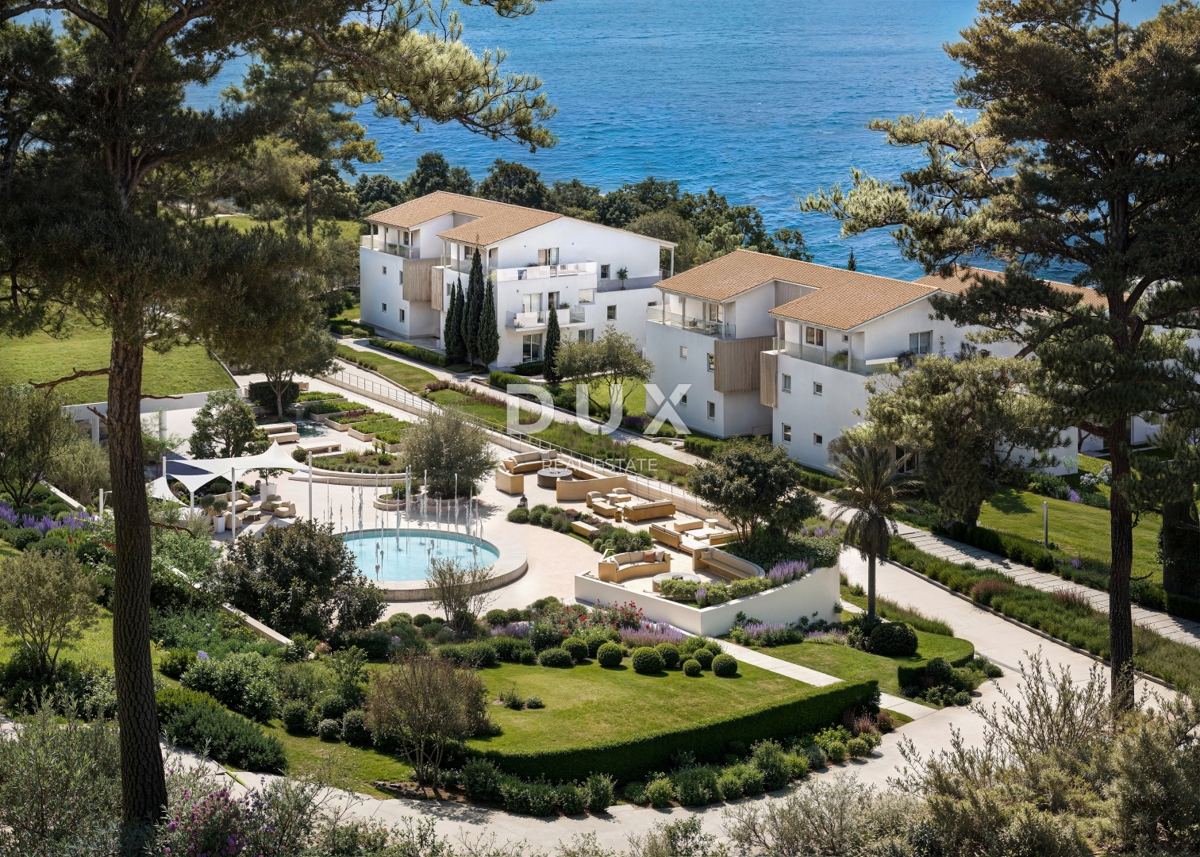 NOVI VINODOLSKI – Appartamento di 63 m² in un resort esclusivo, prima fila al mare con spiaggia privata