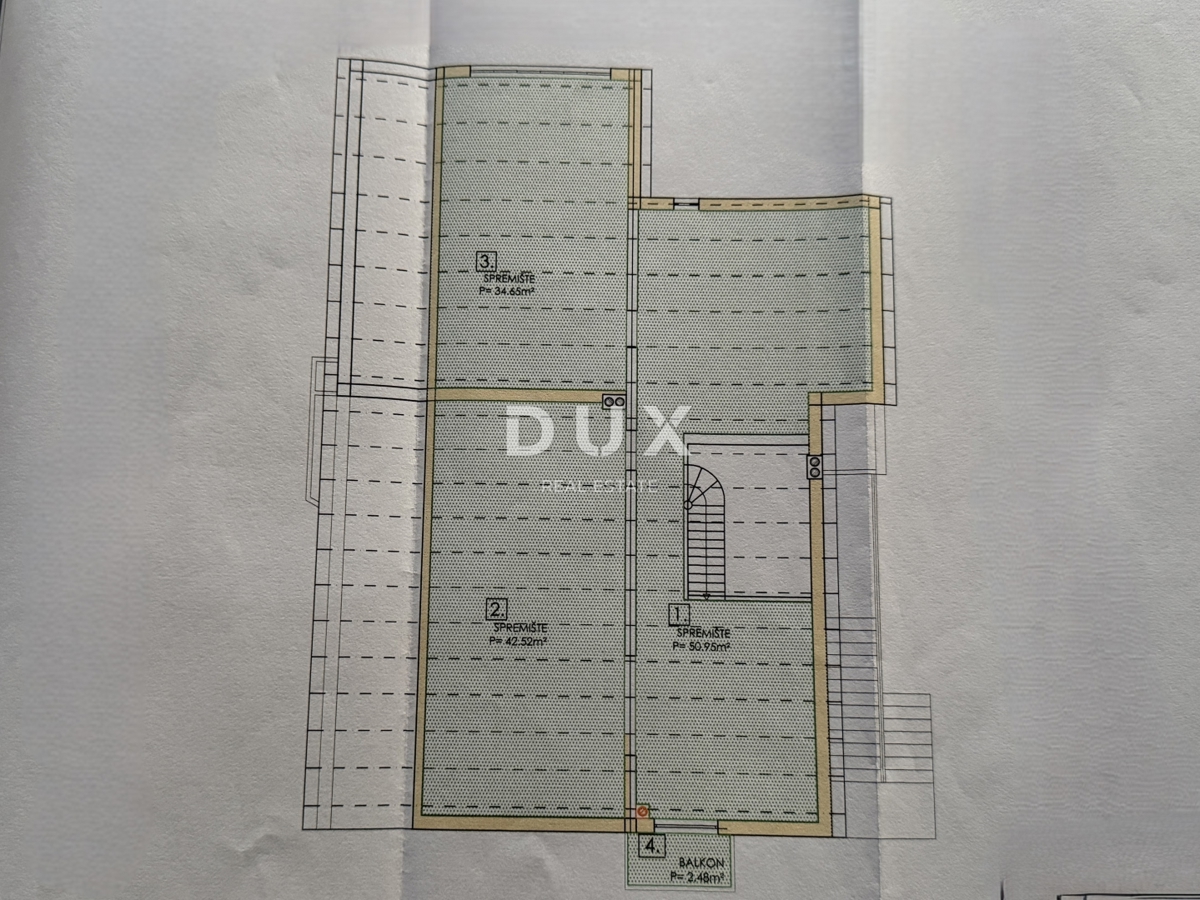 RIJEKA, TRSAT - piano di una casa privata con una splendida vista sul mare, posizione privilegiata sopra il centro di Rijeka