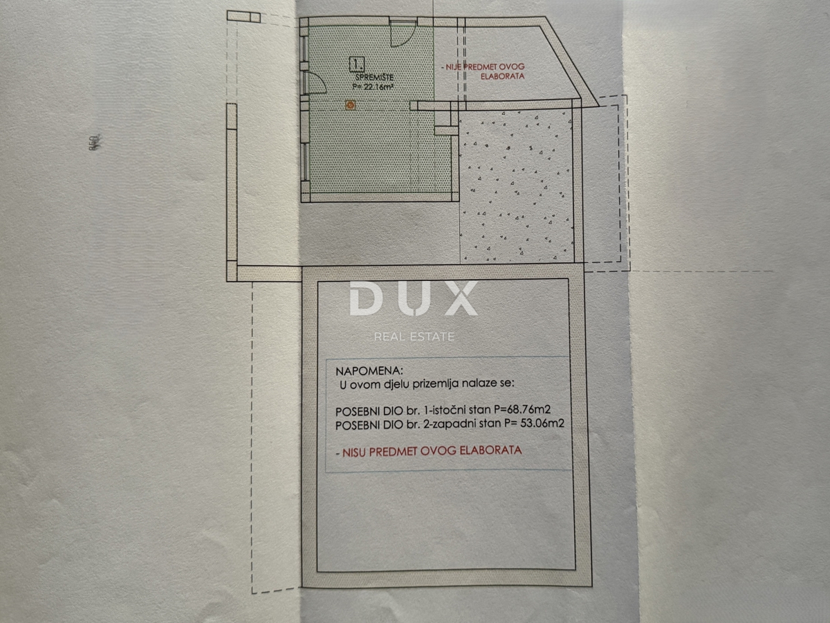 RIJEKA, TRSAT - piano di una casa privata con una splendida vista sul mare, posizione privilegiata sopra il centro di Rijeka