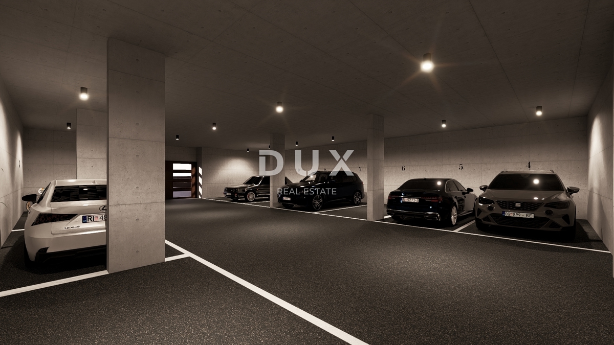 OPATIJA, IČIĆI - Elegante appartamento con terrazza e vista su tutto il Quarnero