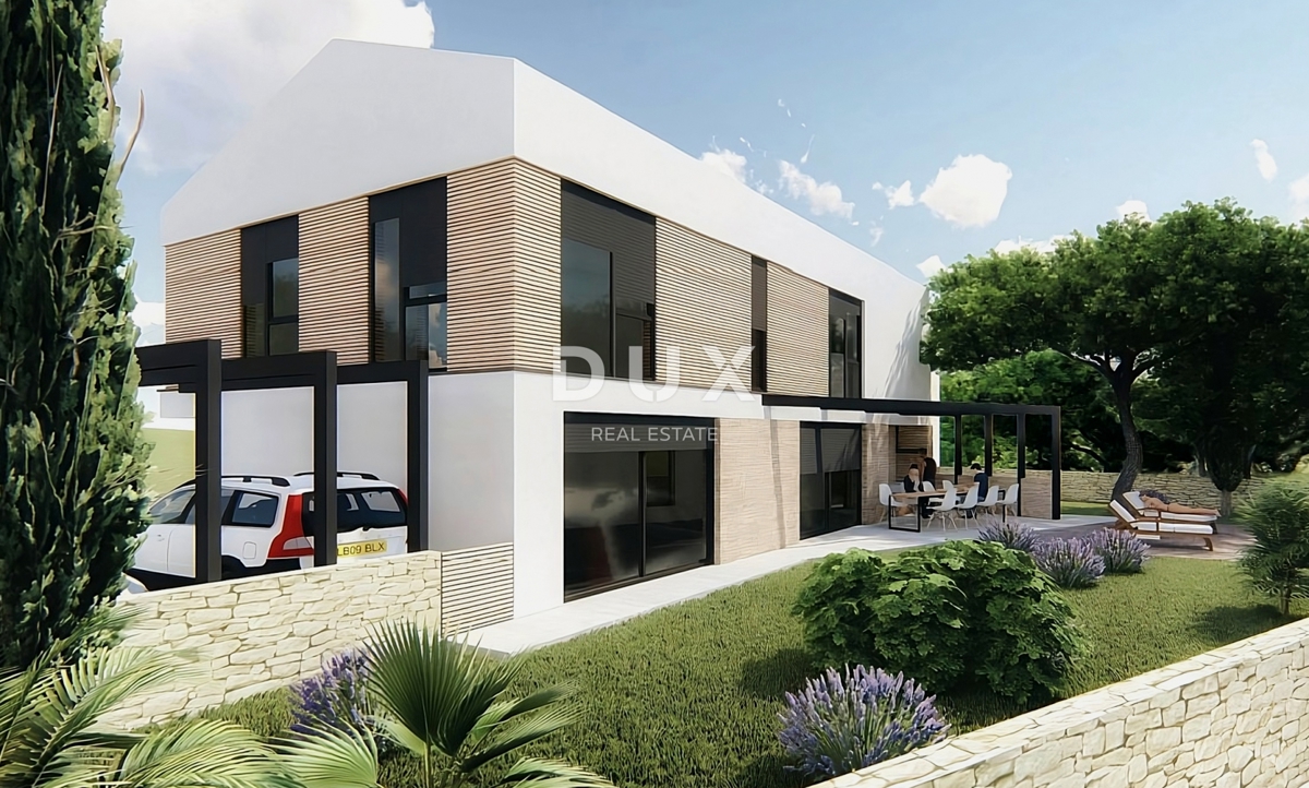 ISTRIA, ALBONA - Terreno con progetto principale