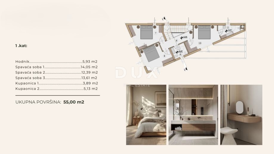 ISTRIA, ALBONA - Terreno con progetto principale