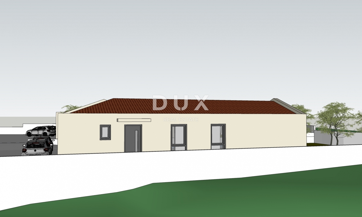 ISTRIA, MARČANA - Progetto premium di una casa a un piano con piscina