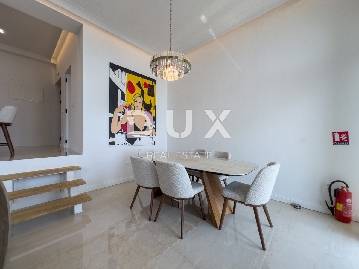 OPATIJA, LOVRAN – Appartamento esclusivo con vista panoramica e piscina