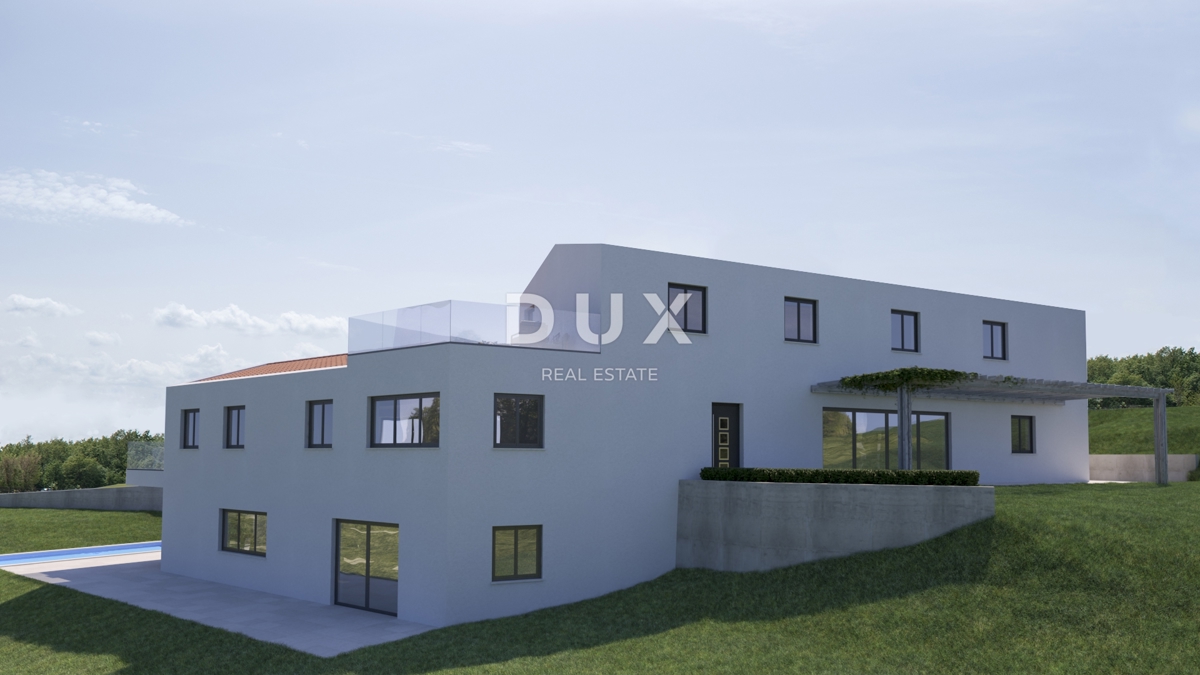 ISTRIA, SOVINJAK - Ampio terreno edificabile con progetto