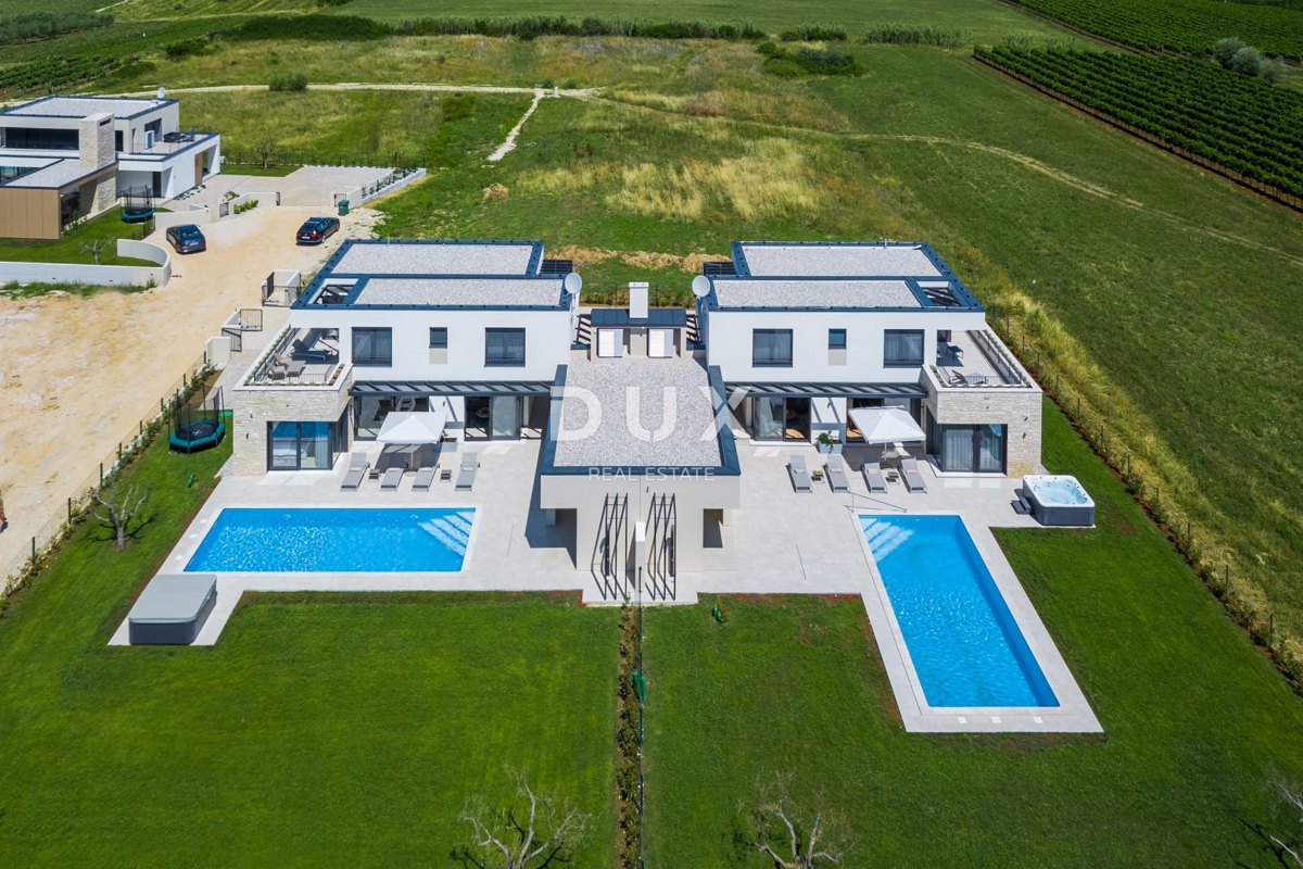 ISTRIA, VERTENIGLA – Due ville di lusso con piscina in un ambiente tranquillo