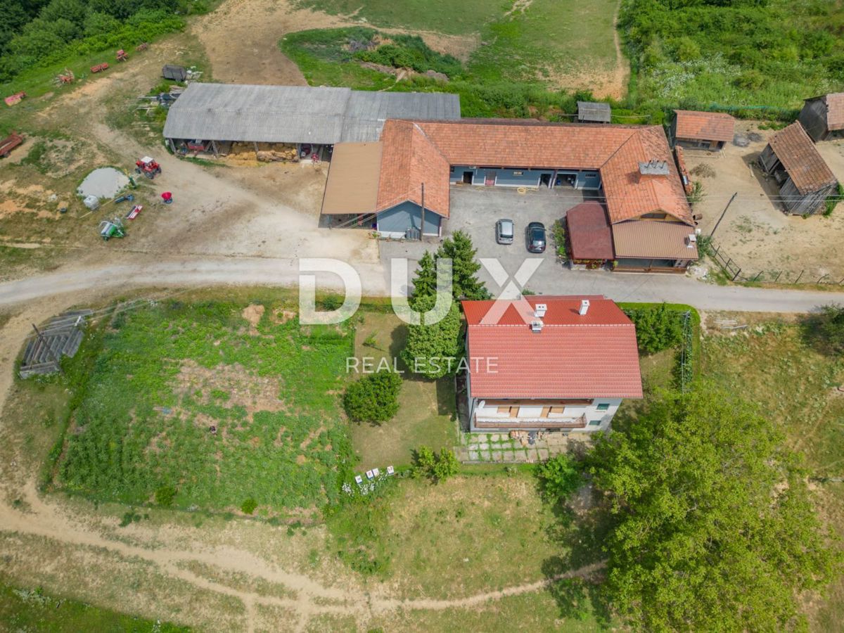 VRGINMOST, BLATUŠA - Una grande proprietà con un'attività ben avviata! 40 ettari di terreno!