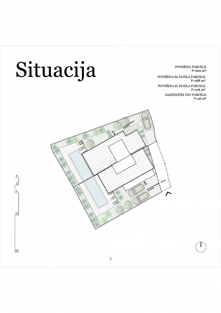 ŠIBENIK, VODICE - DUPLEX con piscina, terrazza sul tetto e vista mare