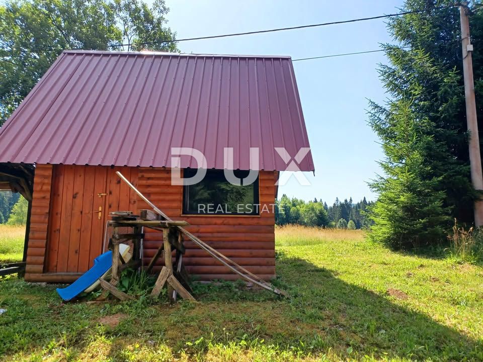 GORSKI KOTAR, SLJEME - Una casa spaziosa in una posizione da favola nella natura