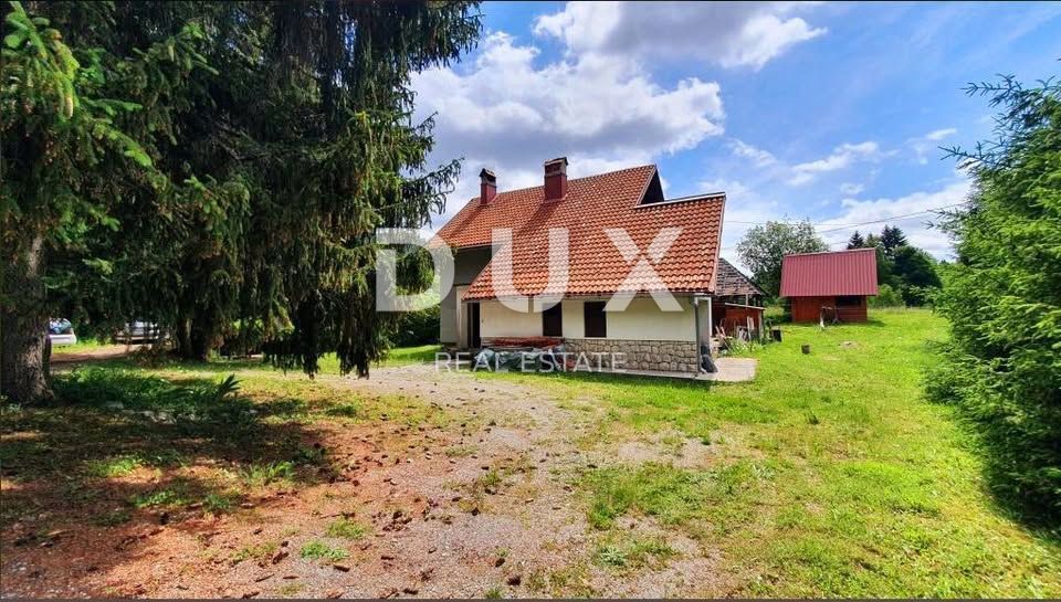 GORSKI KOTAR, SLJEME - Una casa spaziosa in una posizione da favola nella natura