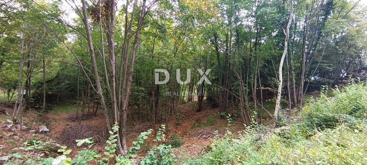 OPATIJA, BREGI - terreno edificabile di 6432 m2 (area edificabile 2355 m² e area agricola 4077 m²) con vista panoramica sul mare