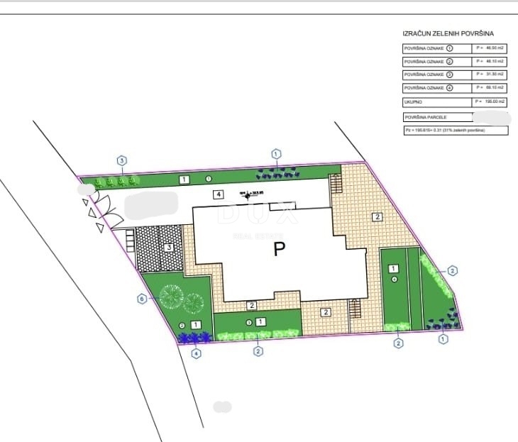 Terreno Kastav, 615m2