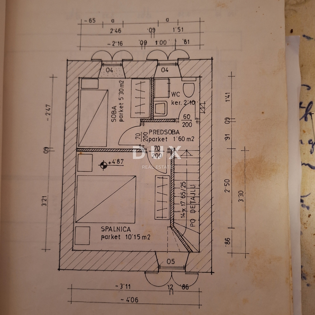 ISOLA DI KRK, PUNAT - Appartamento duplex 2 camere da letto + soggiorno