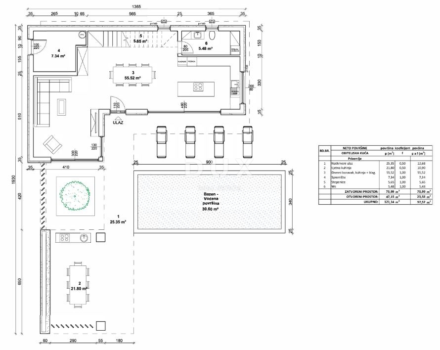 Casa Žminj, 161,50m2