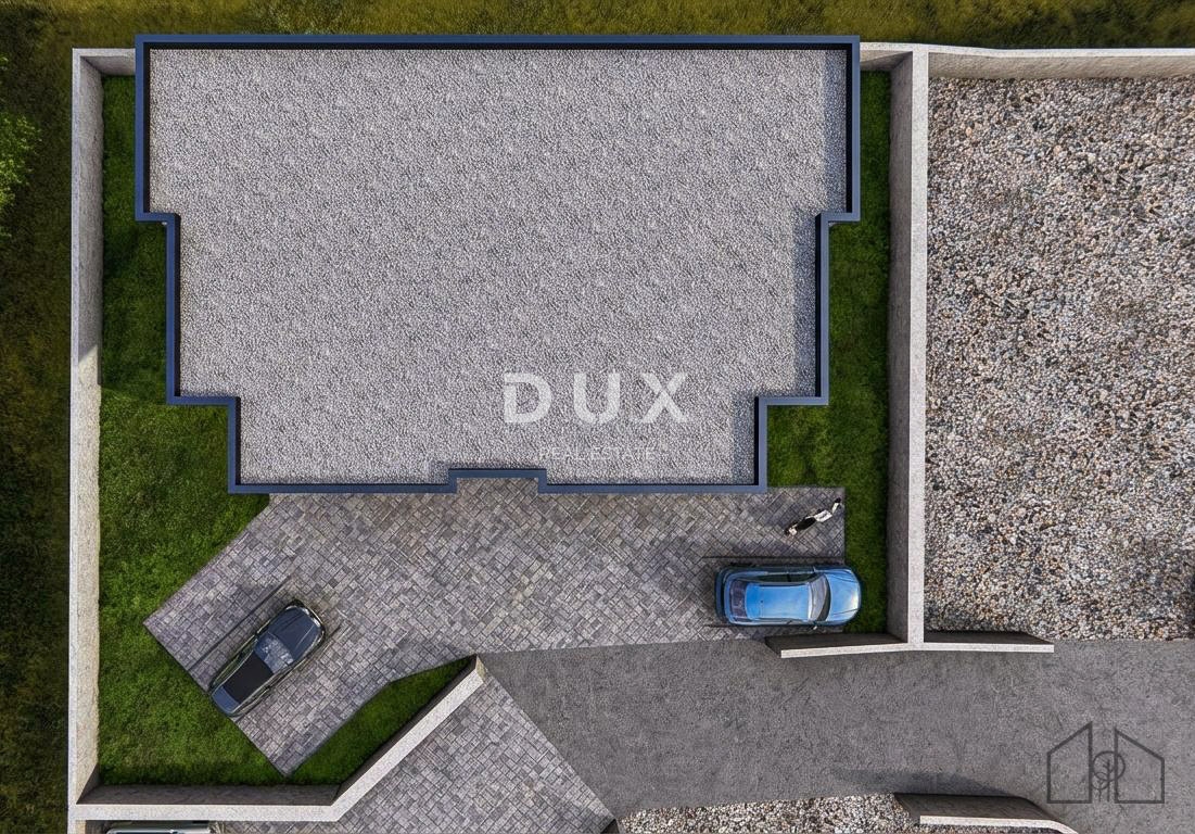 ISOLA DI RAB, KAMPOR - Appartamento con due camere da letto in un edificio di nuova costruzione di qualità, terrazza con vista, parcheggio!