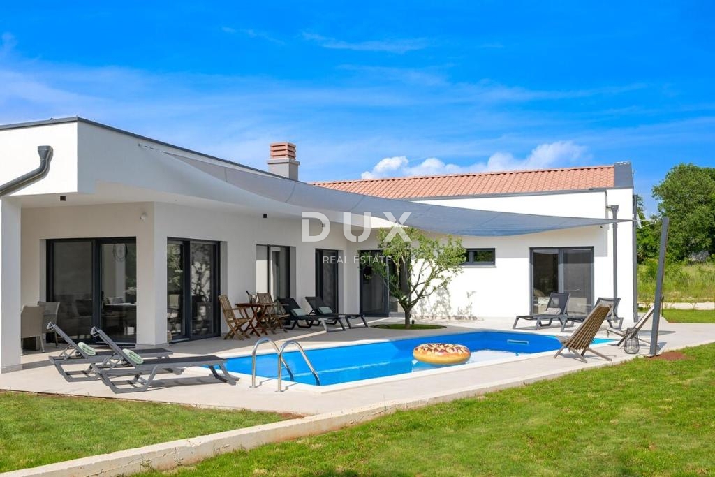 ISTRIA, ROVIGNO - Nuova casa moderna a un piano situata in un ambiente tranquillo