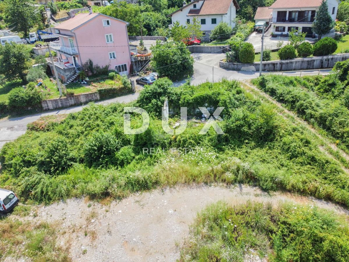 OPATIJA, RUKAVAC - terreno edificabile con casa legalizzata, vista mare, posizione tranquilla