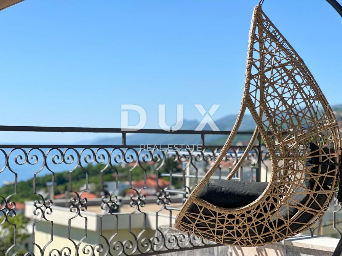 OPATIJA, POBRI - Vendita di appartamento di design con vista panoramica sul mare