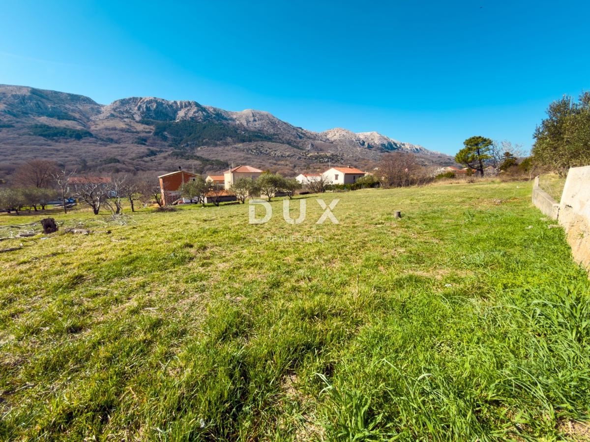 ISOLA DI KRK, DRAGA BASĆANSKA - Terreno edificabile edificabile