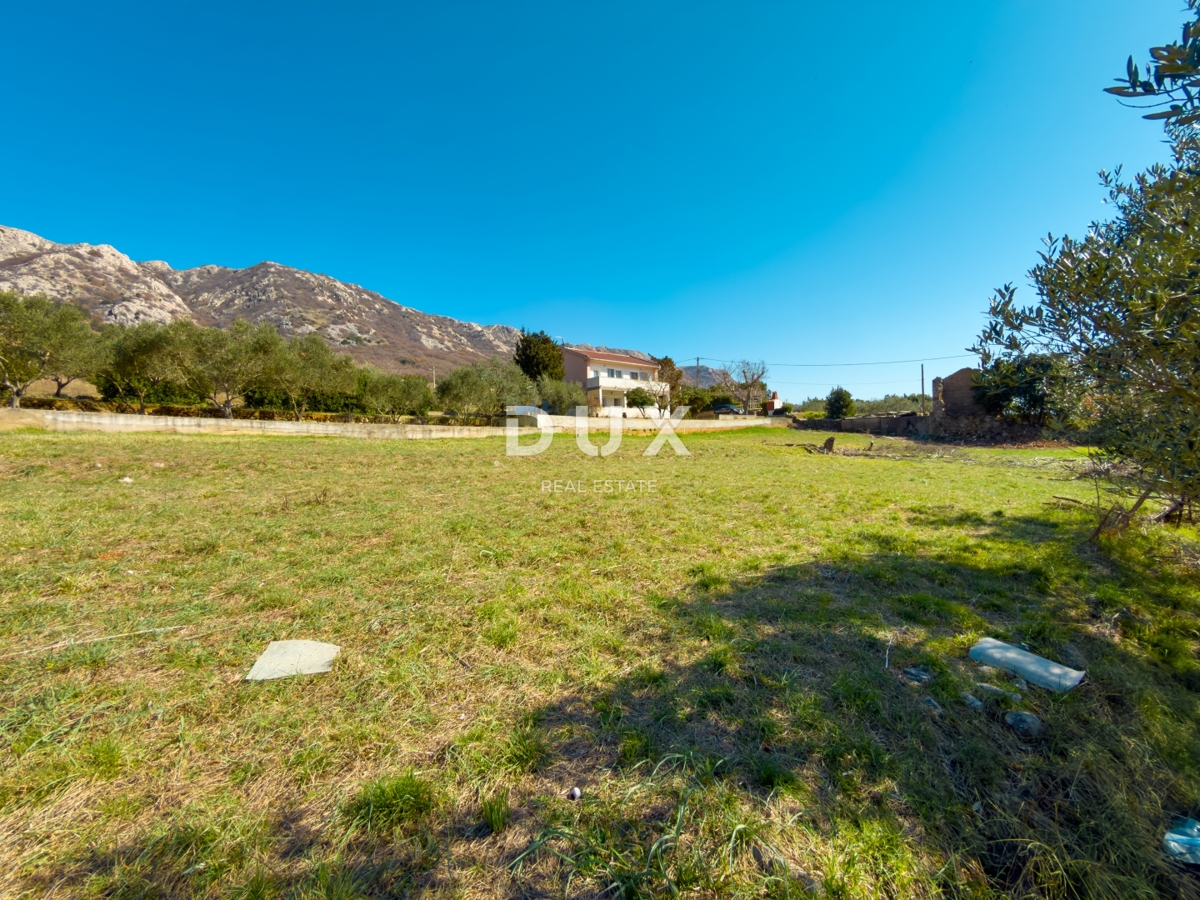 ISOLA DI KRK, DRAGA BASĆANSKA - Terreno edificabile edificabile
