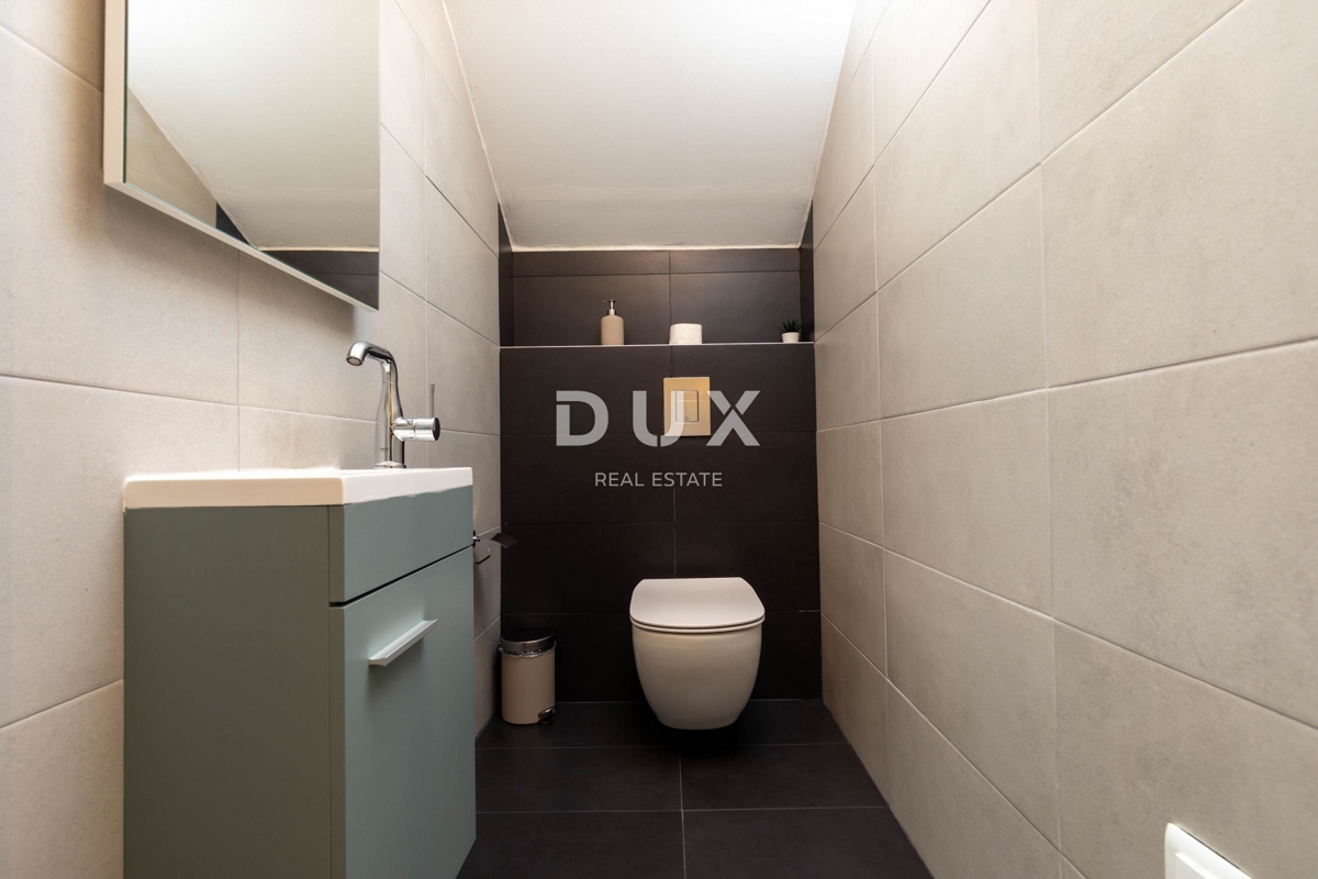 ISTRIA, RABAC - Casa confortevole con piscina e vista mare