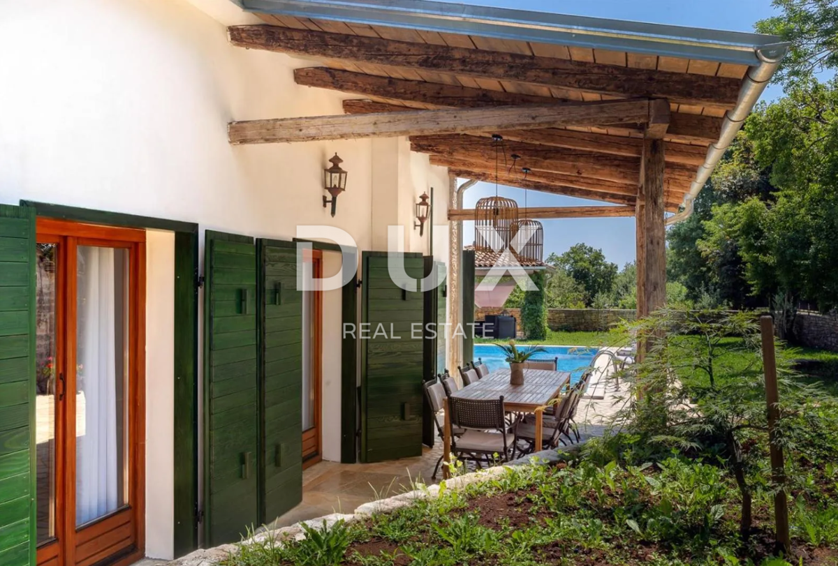 ISTRIA, ŽMINJ (DISTINI) - Impressionante casa in pietra istriana con piscina