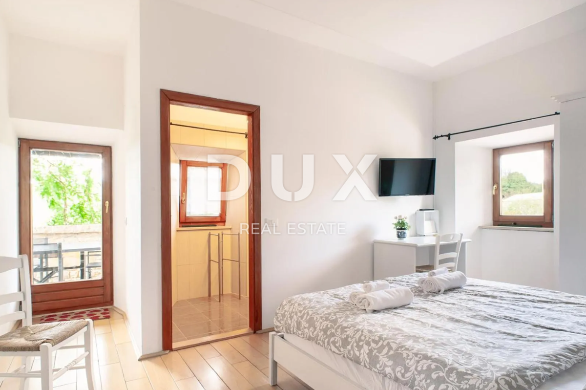 ISTRIA, ŽMINJ (DISTINI) - Impressionante casa in pietra istriana con piscina