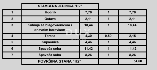 ISTRIA, POREČ - Appartamento moderno con 2 camere da letto + bagno in un nuovo progetto, vicino al mare, possibilità di finanziamento con mutuo