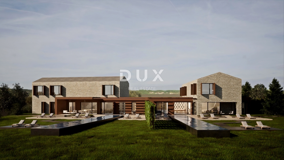 ISTRIA, VIŽINADA - Terreno edificabile ai margini del villaggio