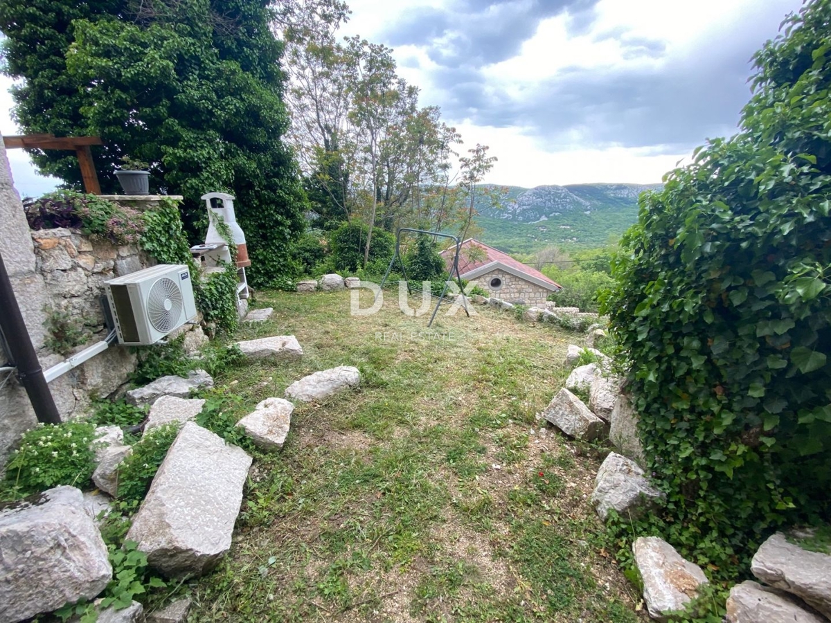 CRIKVENICA, BELGRADO - casa in pietra con vista mare + giardino!!! OCCASIONE!!!