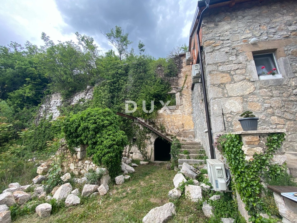 CRIKVENICA, BELGRADO - casa in pietra con vista mare + giardino!!! OCCASIONE!!!