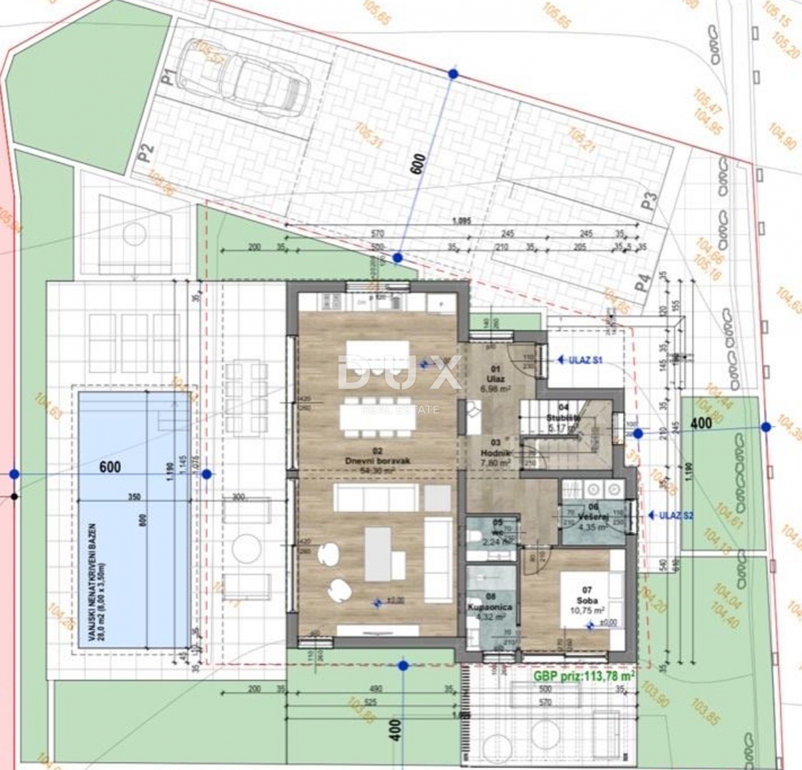 Terreno Žgaljići, Krk, 575m2