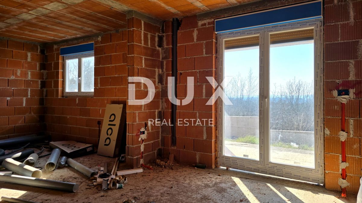 ISTRIA, RABAC - Casa in costruzione con vista mare