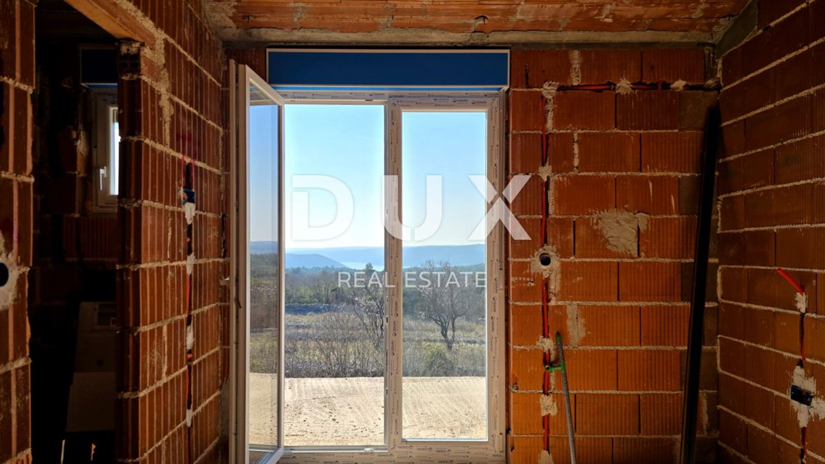 ISTRIA, RABAC - Casa in costruzione con vista mare