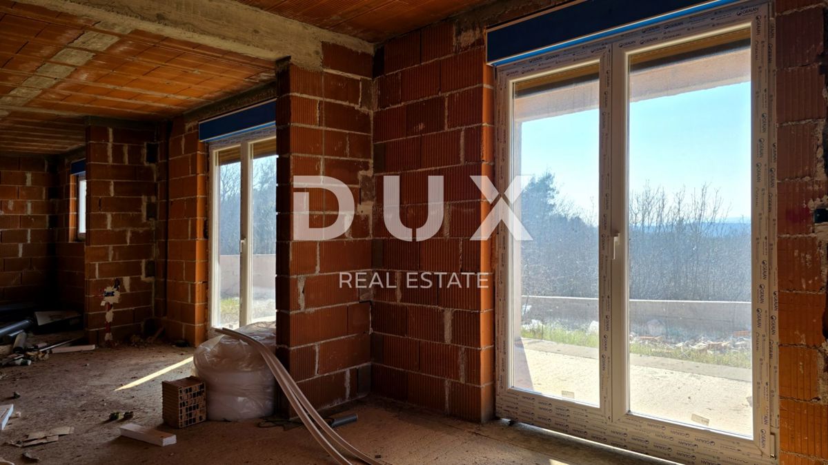 ISTRIA, RABAC - Casa in costruzione con vista mare