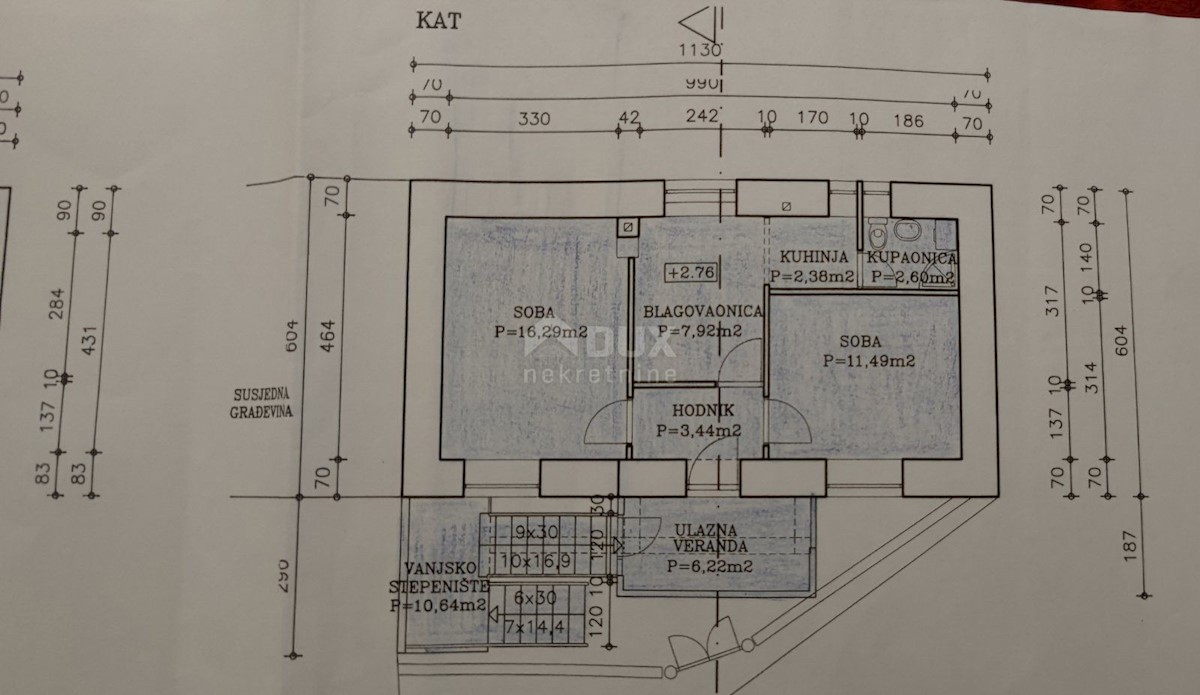 OPATIJA, POBRI - Appartamento con parcheggio e vista mare