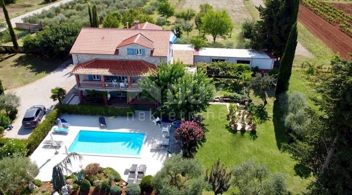 ISTRIA, POREČ - Casa in pietra con piscina e bellissimo vigneto