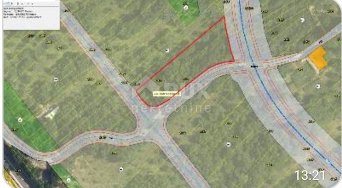 Terreno Plešići, Kostrena, 1.121m2