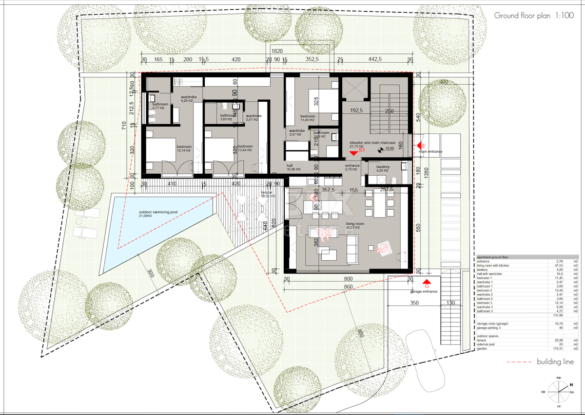 Terreno Ičići, Opatija - Okolica, 640m2