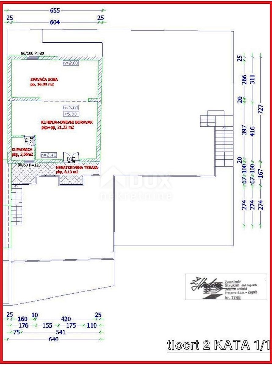 ISOLA DI PAG, CITTÀ DI PAG - casa bifamiliare 180 m2 per il turismo