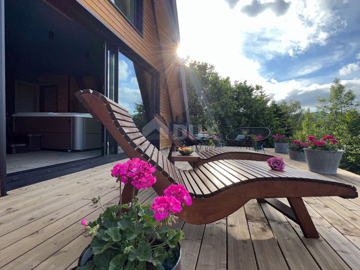 GORSKI KOTAR, KUPJAK - Villa in legno da favola con piscina e benessere!