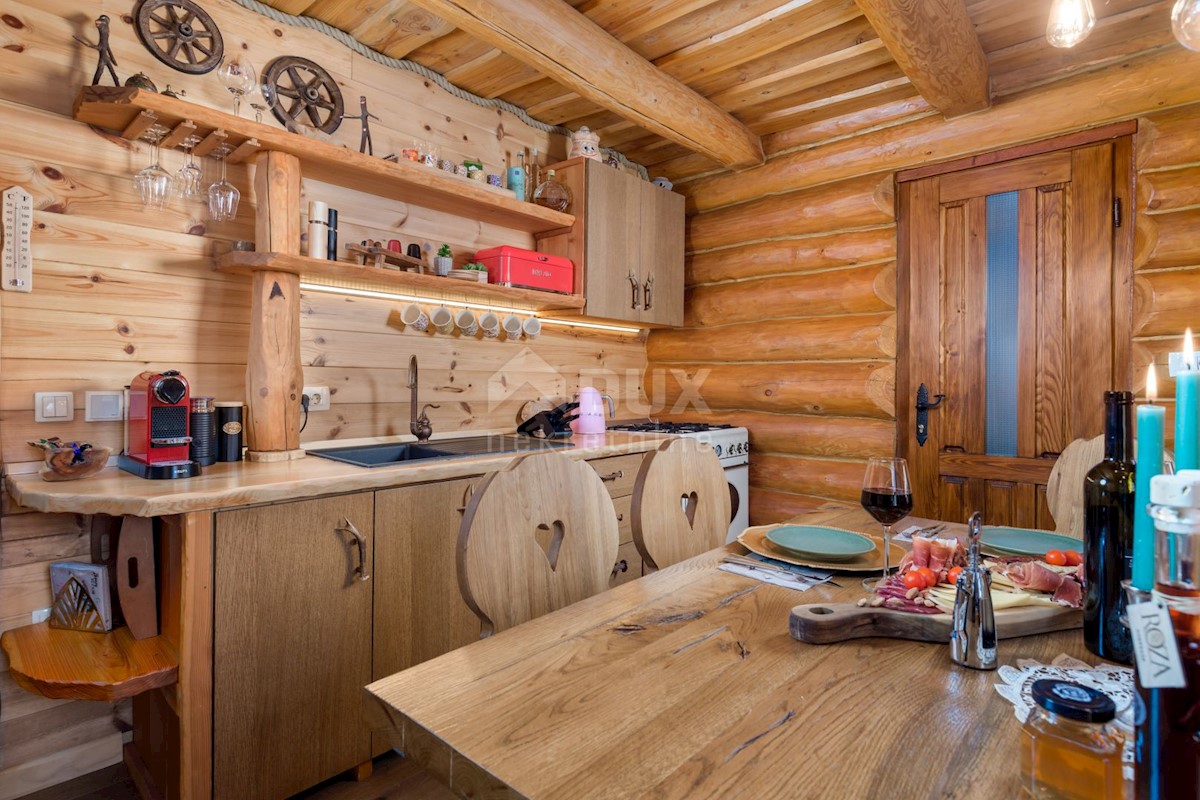 GORSKI KOTAR, KUPJAK - Villa in legno da favola con piscina e benessere!