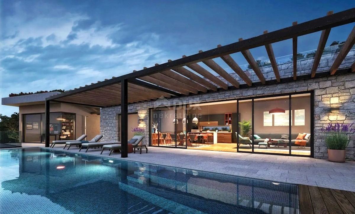 ISTRIA, RABAC - Un'imponente villa con una vista sensazionale